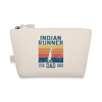 Entendad - Vintage Indian Runner - Organic Pouch - nature - Front