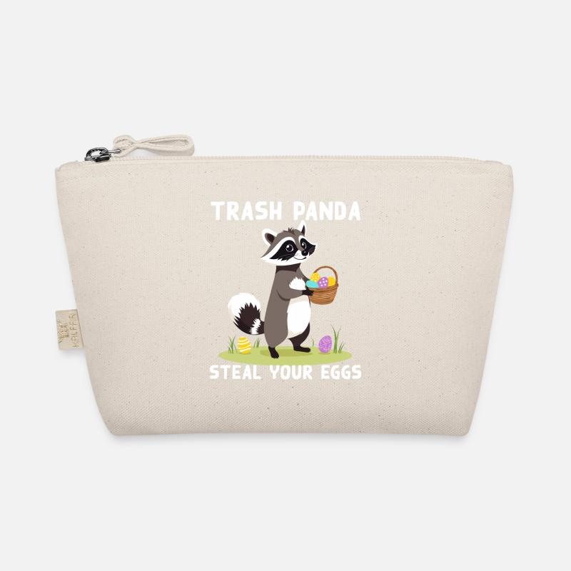 Funny raccoon saying raccoons Easter bunnies Organic Pouch