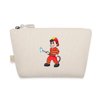 Fire Brigade Young Firefighter - Organic Pouch - nature - Front