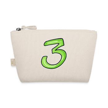 Trois - 3 - Numéro 3 - Numéro 3 - Trousse biologique - nature - Devant