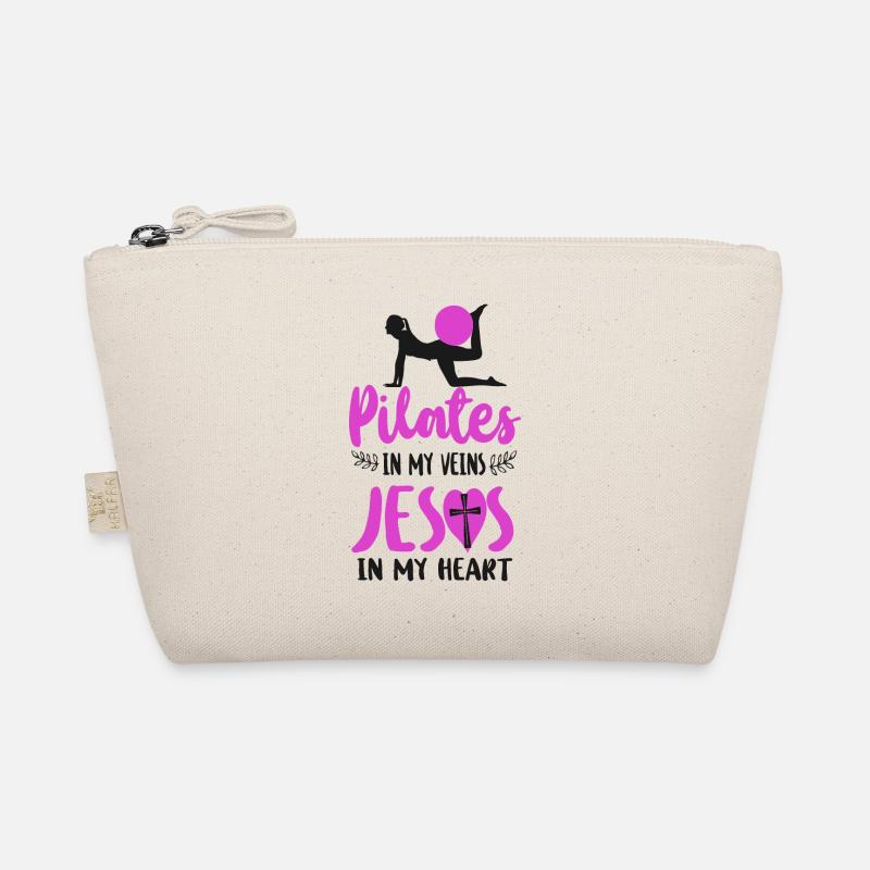 Pilates Instructor Teacher Jesus Organic Pouch