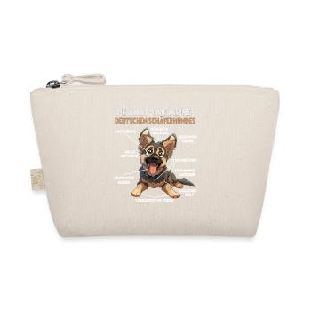 German Shepherd Dog Dog Owner T Walking Dogs - Organic Pouch - nature - Front