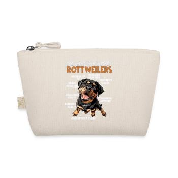 Drôle Rottweiler Chien Propriétaire T Rottweiler Dog Walk - Trousse biologique - nature - Devant