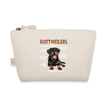 Rottweiler Dog Owner T Dog Walk Dogs Rottweiler - Trousse biologique - nature - Devant