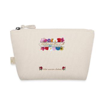 80e anniversaire homme et femme livre d’or - Trousse biologique - nature - Devant