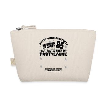 85th Birthday Man and Woman Guestbook - Organic Pouch - nature - Front