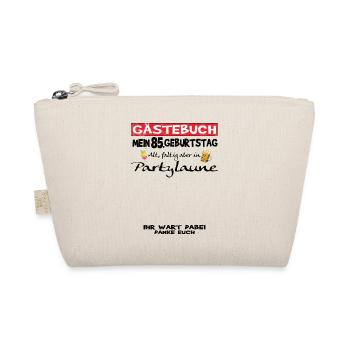 85th Birthday Man and Woman Guestbook - Organic Pouch - nature - Front