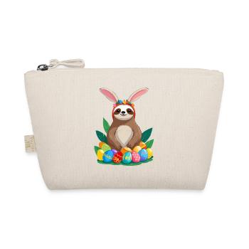 Drôle de paresseux lapin de Pâques emblématique Pâques - Trousse biologique - nature - Devant