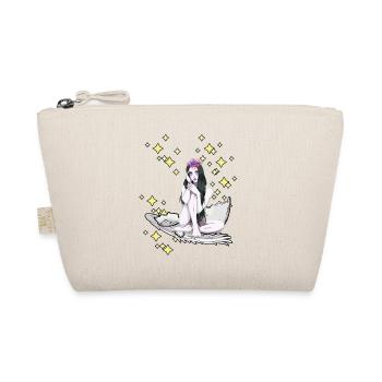 Fantasy Elf Fairy Tarum Playful Nostalgic Retro - Organic Pouch - nature - Front
