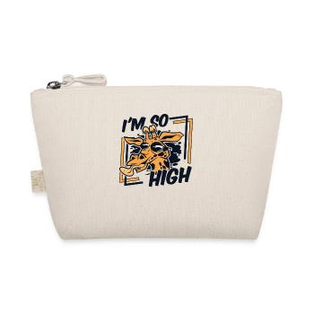 I'm So High Nubian African Giraffidae Giraffe - Organic Pouch - nature - Front