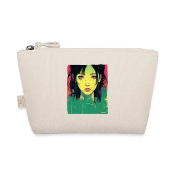 Art de la ville triste : Illustration de femme japonaise - Trousse biologique - nature - Devant