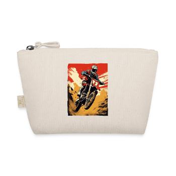 Super cool motocross - Organic Pouch - nature - Front
