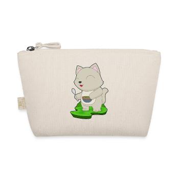Cat Cooking Bowl Cooking - Organic Pouch - nature - Front