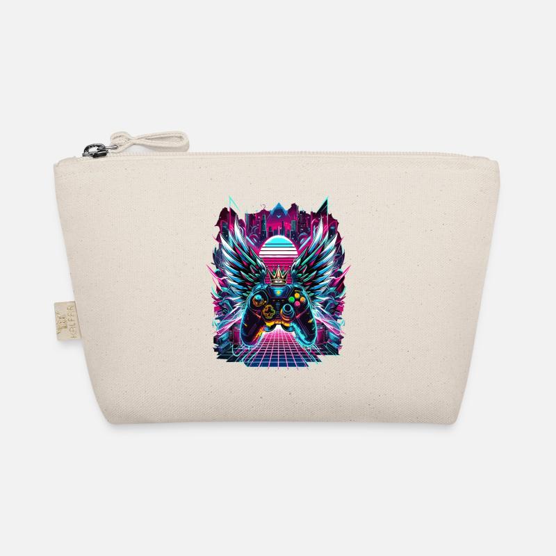 Manette Synthwave Sunset Gamer Trousse biologique