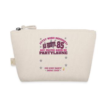 85th Birthday Man and Woman Guestbook - Organic Pouch - nature - Front