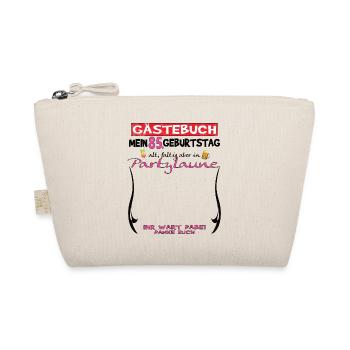 85th Birthday Man and Woman Guestbook - Organic Pouch - nature - Front