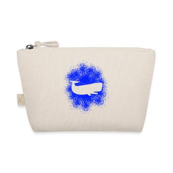 Sperm Whale Ocean Protector - Organic Pouch - nature - Front
