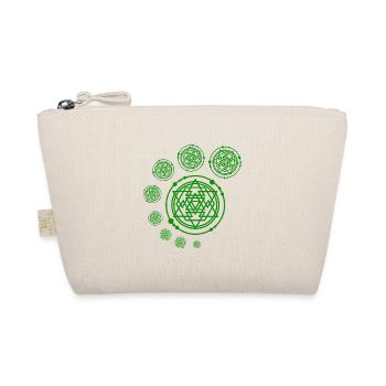 Crop Circle Extraterrestrial Alien Encounter Pun - Organic Pouch - nature - Front