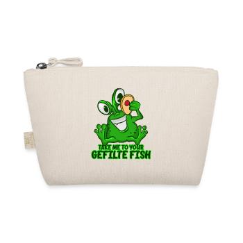 Take Me To Your Gefilte Fish T-shirt Vert Espace - Trousse biologique - nature - Devant