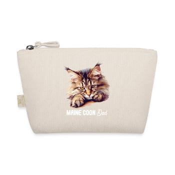 Maine Coon Kätzchen Maine Coon Katze - Bio-Täschchen - Natur - Vorne