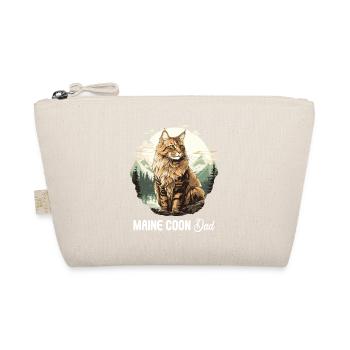 Maine Coon Kätzchen Maine Coon Katze - Bio-Täschchen - Natur - Vorne
