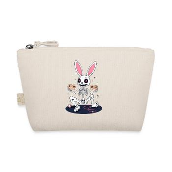 Osterhase Gamer Ikonisches Ostern Gaming - Bio-Täschchen - Natur - Vorne