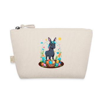 Licorne drôle lapin de Pâques Licorne mignonne Licorne de Pâques - Trousse biologique - nature - Devant