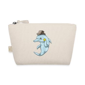 Dolphin Poker Poker Chips - Organic Pouch - nature - Front