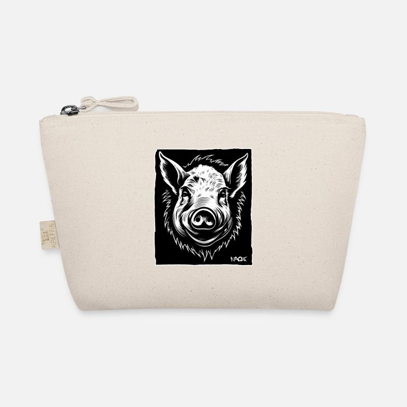 a pig, a sow, a boar Organic Pouch