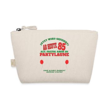 85th Birthday Man and Woman Guestbook - Organic Pouch - nature - Front