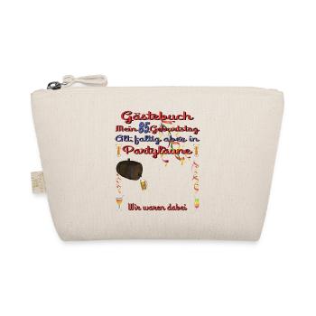85th Birthday Man and Woman Guestbook - Organic Pouch - nature - Front