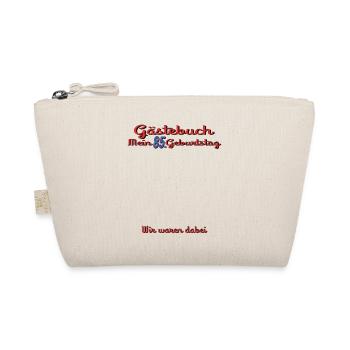 85th Birthday Man and Woman Guestbook - Organic Pouch - nature - Front