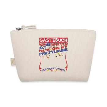 85th Birthday Man and Woman Guestbook - Organic Pouch - nature - Front