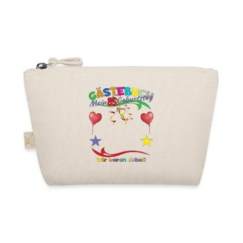 85th Birthday Man and Woman Guestbook - Organic Pouch - nature - Front