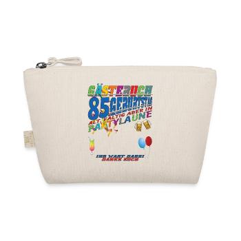 85th Birthday Man and Woman Guestbook - Organic Pouch - nature - Front