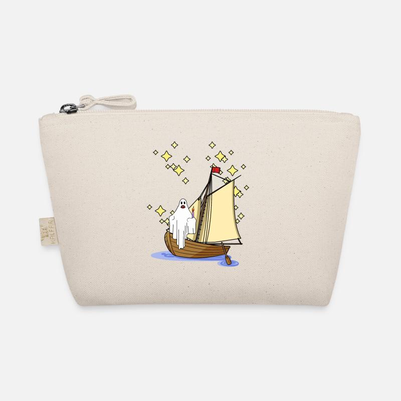 Ghosts, Seafaring, Haunting, Ghost, Horror, Halloween Organic Pouch