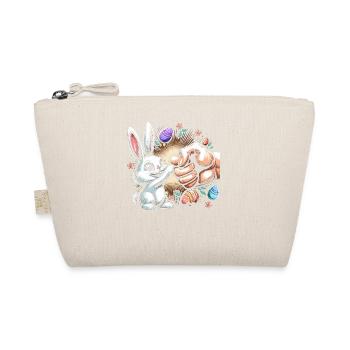 Cool Bunny Fist - Bio-Täschchen - Natur - Vorne