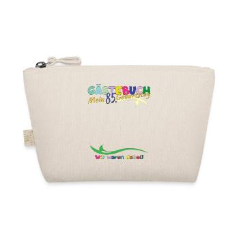 85th Birthday Man and Woman Guestbook - Organic Pouch - nature - Front