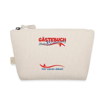 85th Birthday Man and Woman Guestbook - Organic Pouch - nature - Front