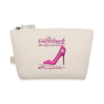 85th Birthday Man and Woman Guestbook - Organic Pouch - nature - Front