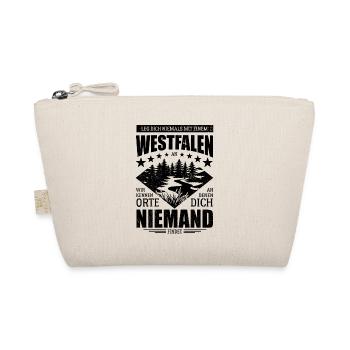 Leg dich nicht mit einem Westfalen an - Spruch - Bio-Täschchen - Natur - Vorne