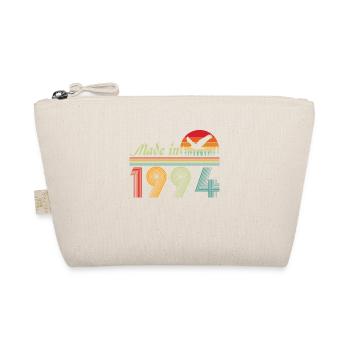 1994 Jahrgang geboren Vintage Geburtstag Retro - Bio-Täschchen - Natur - Vorne