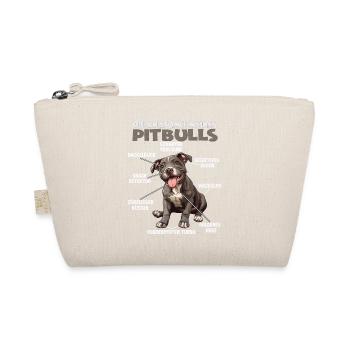 Funny Pitbull T pour les propriétaires de chiens promenades de chiens - Trousse biologique - nature - Devant