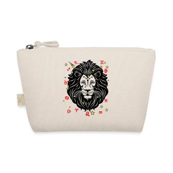 Sign Zodiac sign star logo Leo - Organic Pouch - nature - Front