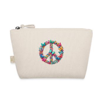 Happy Earth Day Peace Butterflies Peace Nature - Organic Pouch - nature - Front