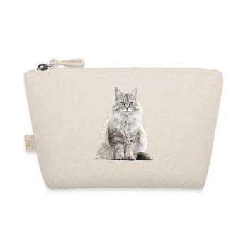 Chat des forêts norvégiennes Norwegische Waldkatze - Trousse biologique - nature - Devant