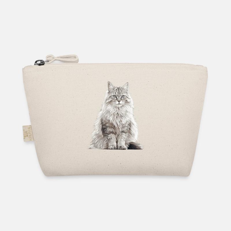 Norwegian Forest Cat Norwegische Waldkatze Organic Pouch
