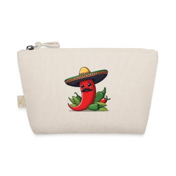 Aesthetic Chili Pepper Chili Streetwear Hot - Organic Pouch - nature - Front