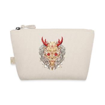 Fantasy Dragon Anime Dragon Head Mythical reptile - Organic Pouch - nature - Front