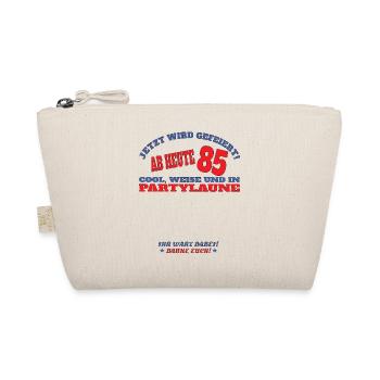 85th Birthday Man and Woman Guestbook - Organic Pouch - nature - Front